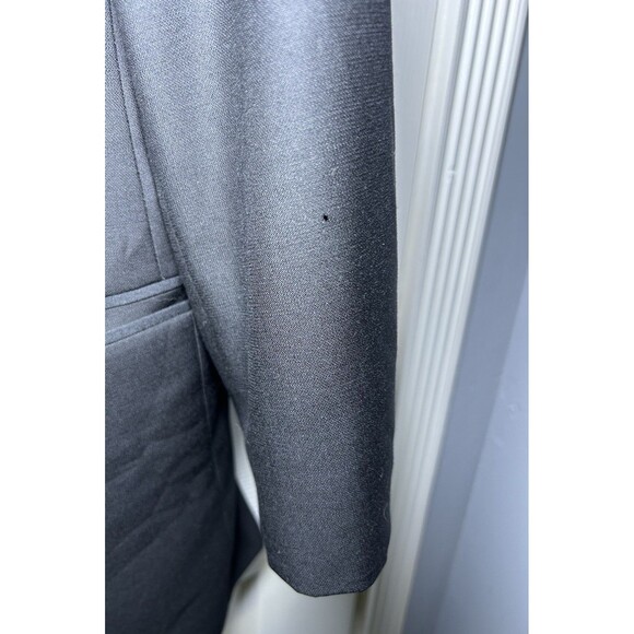 Yves Saint Laurent Men’s D’Orsay 50516 Worsted Wool Blazer Black Size 40R - Picture 8 of 8